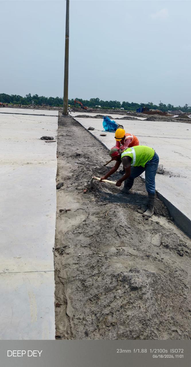 Concrete finishing