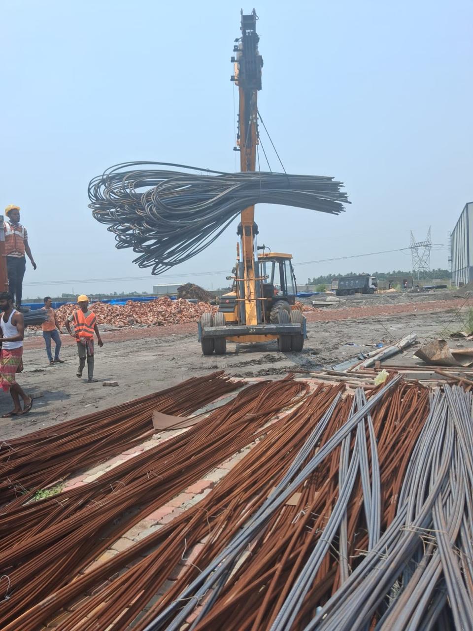 Rebar material handling